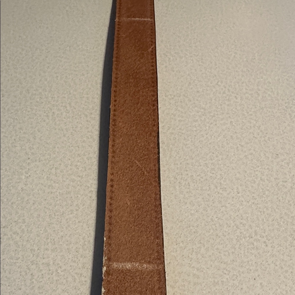 Brown tooled Leather western Belt with Country Music Buckle size 42 plus buckle - Picture 10 of 16